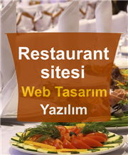Restaurant & Restoran Sitesi Web Tasarım Yazılım hizmeti