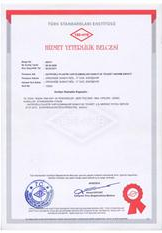 Hizmet Yeterlilik Belgesi