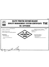 Hazirpencere ISO 90012000