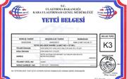 Ankara Esin Evden eve nakliyat K3 Taşıma belgesi