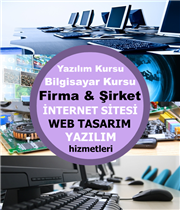 Bilgisayar ve Yazılım Kursu Sitesi Tasarımı Yazılımı