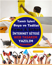 Boya ve Tadilat - Tamir İşleri Firma Sitesi Yazılımı