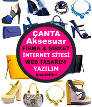 Çanta & Aksesuar Firma Sitesi Tasarımı Yazılımı