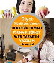 Diyet ve Diyetisyen Uzmanı Web Sitesi Yazılımı