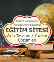 Eğitim Sitesi Yazılımı