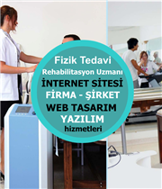 Fizik Tedavi ve Rehabilitasyon Uzmanı Web Sitesi Yazılımı