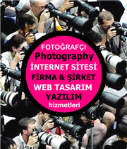 Fotoğrafçı & Photography Web Sitesi Tasarımı Yazılımı