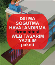 Isıtma, Soğutma, Havalandırma Sitesi yazılımı