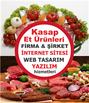 Kasap & Et Ürünleri Firma Sitesi Tasarımı Yazılımı