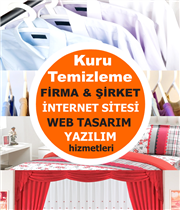 Kuru Temizleme Firma Sitesi Tasarımı Yazılımı