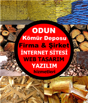 Odun ve Kömür Deposu Satış Firma Sitesi Yazılımı