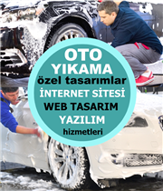 Oto Yıkama Firma Web Sitesi Tasarımı Yazılımı