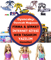 Oyuncakçı & Oyuncak Mağazası Sitesi Tasarımı Yazılımı