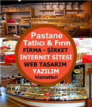 Pastane, Tatlıcı ve Fırın için Web Sitesi Yazılımı