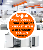 Soğuk Hava Deposu Firma Sitesi Tasarımı Yazılımı