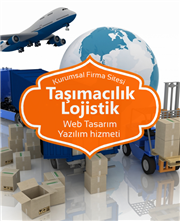 Taşımacılık Lojistik Firma Sitesi Web Tasarım Yazılımı