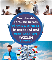 Tercüme Ofisi & Tercüme Bürosu Sitesi Tasarımı Yazılımı